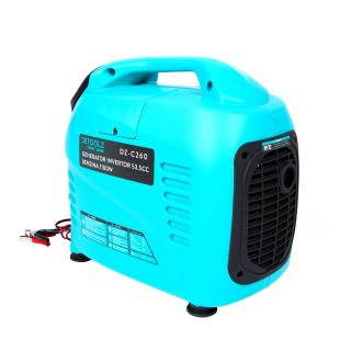 Generator digital monofazat Detoolz DZ-C260 invertor,  benzina 1.1 kW, port 12 V, port USB 5V, pentru camping, rulote si autorulote