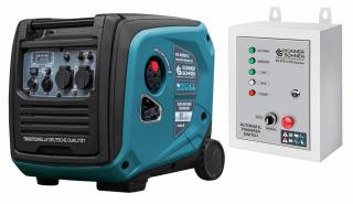 Generator digital monofazat Konner  Sohnen KS 4000iE S ATSR, 4.0 kW, benzina, 7.5CP, silentios + ATS