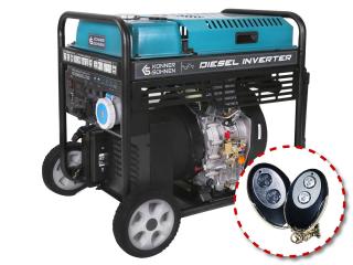 Generator inverter diesel Koenner  Soehnen KS 9500iDÐ  ATSR , 10 kw, pornire electrica, telecomanda