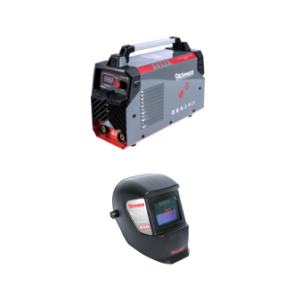 Invertor de sudura Almaz MMA SP300D 300 AZ-ES012 cu masca de sudura cu cristale lichide, reglaj automat