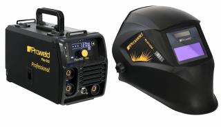Invertor sudura MIG-MAG MMA ProWELD Flux 932 120A, sarma 0.6-0.9 mm + Masca sudura cu cristale lichide ProWeld RLM1000