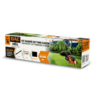 Kit masina de tuns gazon RURIS DAC 100xl (cutit, filtru aer, bujie, kit surub)