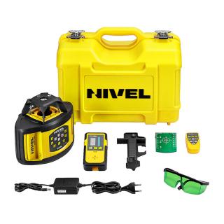 Nivela laser rotativa Nivel System NL520G distanta maxima 500m cu fascicul verde