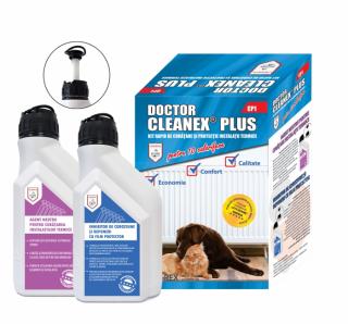 Pachet intretinere instalatie incalzire cu calorifere Doctor Cleanex