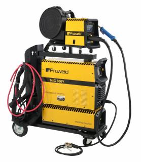 ProWELD MIG 500Y Synergetic Invertor sudare profesional MIG MAG, MMA, Lift TIG + derulator detasabil