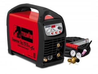 SUPERIOR TIG 251 DC-HF LIFT VRD 400V+ACC - APARAT DE SUDURA TELWIN tip TIG