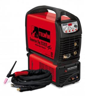 SUPERIOR TIG 252 AC DC -HF LIFT AQUA - APARAT DE SUDURA TELWIN tip TIG racit cu apa