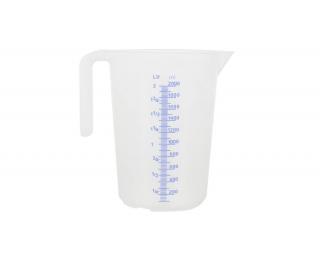 Cana gradata plastic pentru masurare - 2l