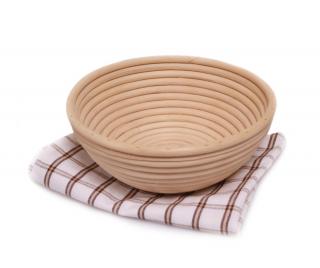 Cos dospire rotund ratan   baneton, O25cm - 1.5kg - OK25