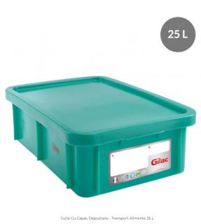 Cutie Cu Capac Depozitare - Transport Alimente 25 L - G119711