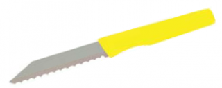 Cutit Brutar lama ondulata L 18,5 cm - Galben - 260965