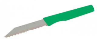 Cutit Brutar lama ondulata L 18,5 cm - Verde