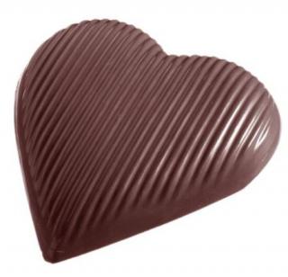 Matrita policarbonat Gama San Valentin - 2 Praline Inimioara - CW2122