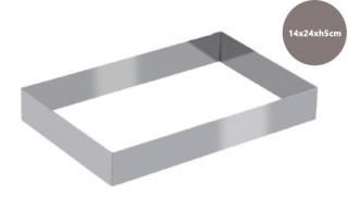 Rama inox dreptunghi 14x24xh5cm - 155381
