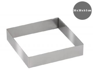 Rama Inox Patrata 30x30xh5cm - 155357