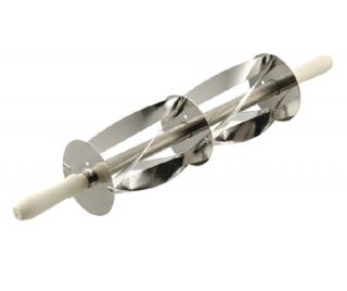 Rola dubla pentru taiat croissante, 18xh20cm - 154427