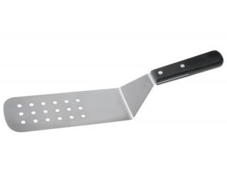 Spatula Unghiulara Inox, Lama Perforata 26x7.6cm