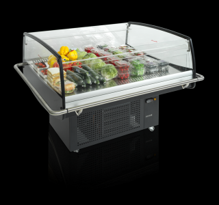 Vitrina deschisa Self service, 900 x 845 x 971 mm - TEPDC90SL