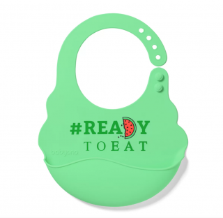 Barbita silicon ajustabila Babyono verde