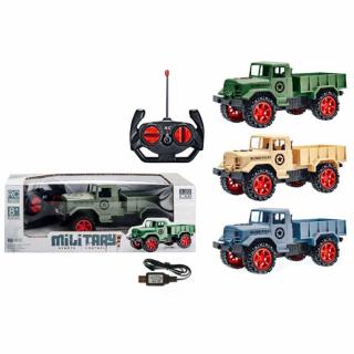 Camion Militar Cu RC, Acumulator cu incarcare la priza