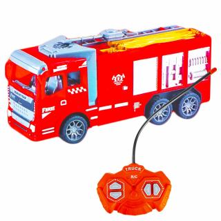 Camion RC, Pompieri, 22x7,5x10 Cm,6 roti