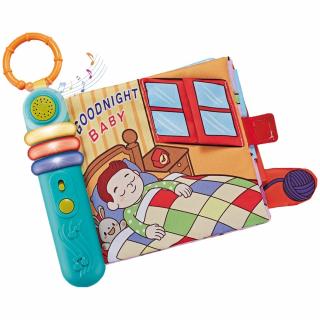 Carte senzoriala pentru copii Chipolino cu lumini si melodii