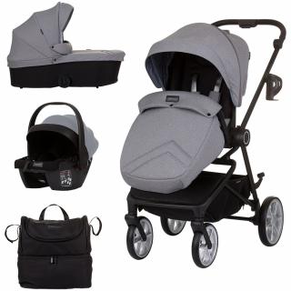 Carucior Chipolino Linea 3 in 1 ash grey