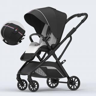 Carucior copii, 0-36 luni, sarcina maxima 22 kg, Landou reversibil, Colectie Lux, Geanta de scutece