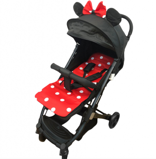 Carucior sport ultrausor si ultracompact, Greutate 5.8 Kg, Minnie Mouse