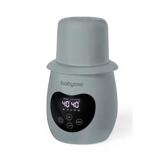 Incalzitor si sterilizator electronic gri Hranire Naturala Babyono