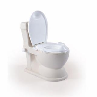 Olita tip WC, cu sunet, XL, 2 in 1, Bej