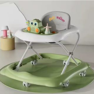 Premergator cu jucarii, Muzical, Cadru bazal antirasturnare, 6 roti duble