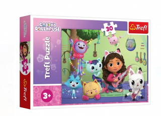 Puzzle Gabby s Dollhouse (30 de piese) - Trefl