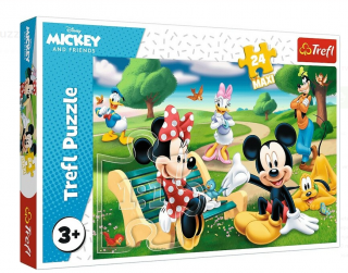 Puzzle-uri Mickey Mouse intre prieteni