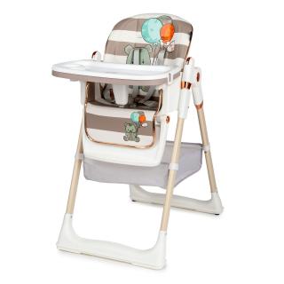 Scaun de masa Juju EatFun, Brown Bear