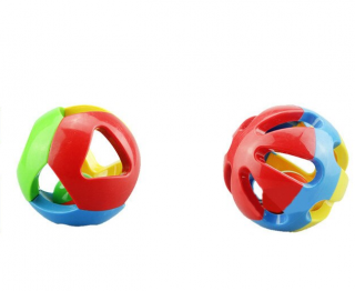Set 2 mingi cu clopotel pentru copii