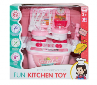 Set bucatarie cu accesorii Fun Kitchen