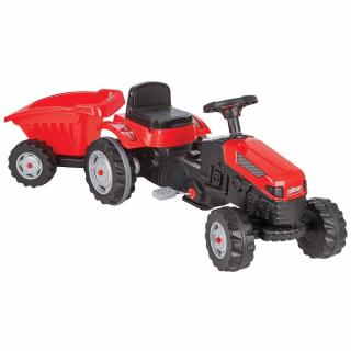 Tractor cu pedale si remorca, HBN, Dimensiuni produs: 51 x 143 x 51 cm