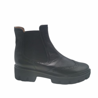 Ghete dama din piele naturala Despina All Black, 40