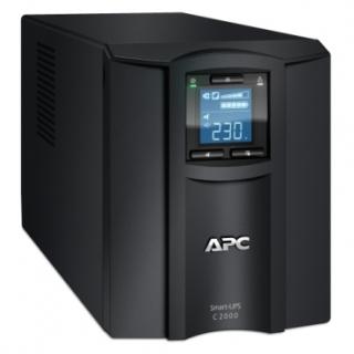 APC SMC2000I Image APC APC Brand Image APC APC Brand Image APC Smart-UPS C, Line Interactive, 2000VA, Tower, 230V, 6x IEC C13+1x IEC C19 outlets, USB and Serial communication, AVR, Graphic LCD