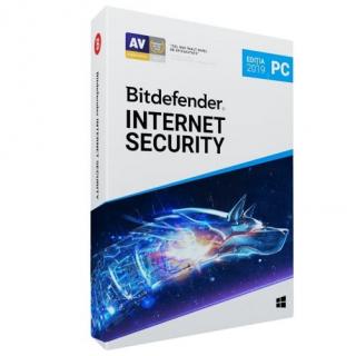 Bitdefender Internet Security 2019, un an, 3 dispozitive, retail box