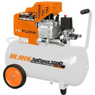 Compresor aer Ruris AirPower5000, 50l, 1500 W, 8bari, 180 L min 50002021