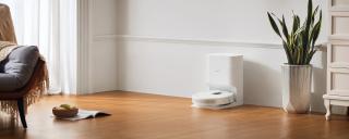 Dreame D10 Plus Gen2 aspirator robot 6000Pa, mop 2-in-1, navigatie LiDAR, statie auto-golire 4L, baterie 5200mAh, autonomie 285 min, control prin aplicatie si comenzi vocale, alb