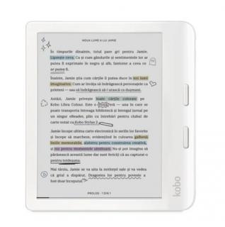 EBook Reader Kobo Libra Colour N428-KU-WH-K-CK, 7inch, 32GB, White