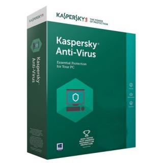 Kaspersky anti-virus 2018, renew, 1 utilizator, 1 an, retail (  KL1171X5AFR)
