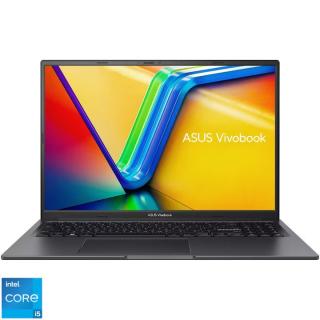 Laptop ASUS VivoBook 16X K3605VC-N1247 cu procesor Intel  Core,   i5-13500H pana la 4.70 GHz, 16  , WUXGA, 16GB, 512GB SSD, NVIDIA   Geforce RTX,   3050 4GB GDDR6, No OS, Indie Black