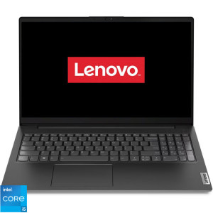 Laptop Lenovo 15.6   V15 G4 IRU, FHD IPS, Procesor Intel   Core,   i5-13420H (12M Cache, up to 4.60 GHz), 8GB DDR4, 512GB SSD, GMA UHD, No OS, Business Black, 83A1008WRM