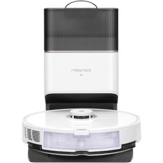 Robot de Aspirare Roborock S8 Plus, S8P02-00, aspirator si mop, 5200 mAh, 6000Pa, recipient praf 750 ml, 4 senzori, 4 harti, 50 W, 180 min autonomie, alb