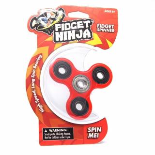 Fidget Ninja Spinner - Rosu