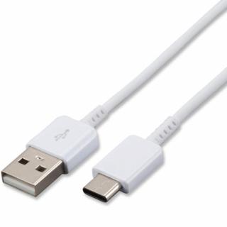 Cablu de Date USB Type-C, 3A, 1.2m Samsung (EP-DN930CWE) Alb (Bulk Packing)